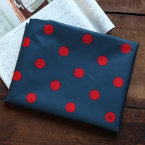 원단킹 방수천]스타써클-네이비써클(a2171)