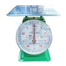 경인 접시 지시 저울 최대 50kg 국내제작 바늘저울