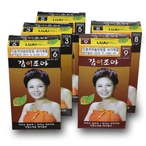 로위더스 감이좋아 감이조아 헤어칼라 염색약/감염색, 5호 자연흑갈색, 1개