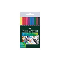 [코리아스퀘어] 파버카스텔 그립파인펜 10색