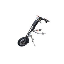 전동휠체어 노인 접이식 휠체어 휴대용 스포츠 모델 휠체어 36/48v 500w 전동 핸드 사이클 접이식, 48v500w 배터리 없음