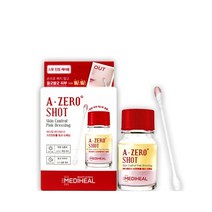 메디힐 에이제로샷 스킨 컨트롤 핑크드레싱13g(면봉)5개/민감성 피부 트러블 패치 당일발송, 단품
