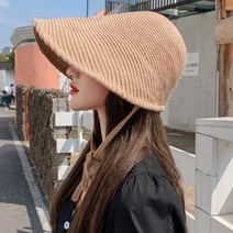 앙상블 여성 보넷 밀집 와이드 모자