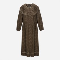 써스데이아일랜드 여성 원피스 프릴 카라 T226MOP137W