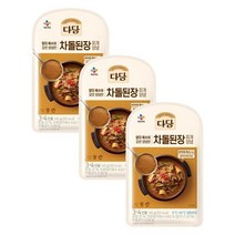 CJ 장 다담 차돌된장찌개양념 된장찌개 집된장 홈쿡 145g 3개 1세트, 8세트