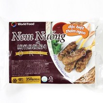 냉동 베트남 레몬그라스 고기완자 넴느엉 nem nuong 350g, 1개
