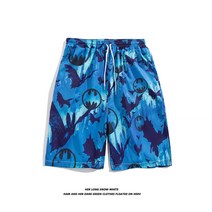 M-3XL 남성용 반바지 하와이안 패션 캐주얼 반바지 리조트 스타일 비치 파이브 팬츠 K2107