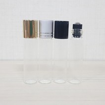 스윗바틀 롤온향수공병, 100개, ②5ml 투명병/검정캡