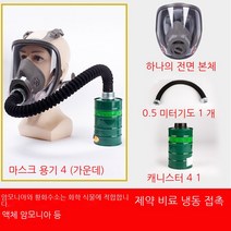 해외 방독면 전면 마스크 스프레이 농약 화학 포름 알데히드 가스 6800 전면 보호-21852, 단일옵션, 옵션12