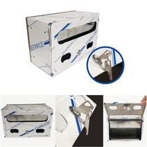 우편함 아파트 주택 상가 오피스텔 빌딩 벽걸이 스테인레스 고지서 홍보물 소포 보관함 (소형), 스텐우편함 소