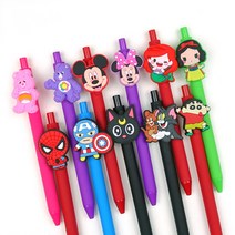 잘써지는 다꾸펜 필기감좋은 캐릭터 볼펜 200종, 44.노랑/스폰지밥