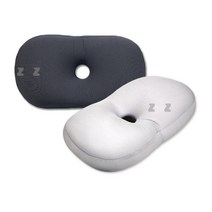 마이크로 -JY/마약베개/기능성베개 에어볼 꿀잠베개, 그레이, 1개