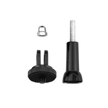 해외 Insta 360 One X2X 파노라마 카메라 커넥터 나사 어댑터 자전거 마운트 홀더 셀카 스틱 액세서리 PRO, Black, One Size