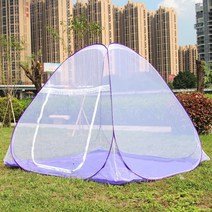 몽골 유르트 모기장 설치 불요 야외 캠핑장 접이식 텐트 휴대용 여행 2층 상점 제조 업체, [01]  폭 0.9미터 * 길이 1.9미터, [07] 보관 가방이 있는 암호화된 2도어 스타일