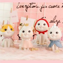 블링캣츠 저금통 예쁜저금통 동전모으기 저축습관 아이방꾸미기 귀여운저금통, 엘로우캣