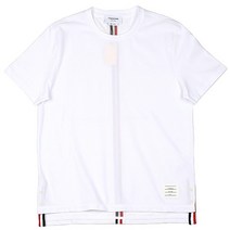 [톰브라운] [23S/S] 남성 백삼선 릴렉스핏 반팔티 MJS056A 00050 100