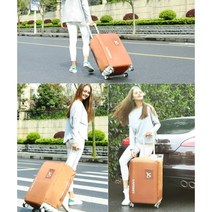 동남아 바캉스 심플 방수 캐리어 커버S 기스방지 해외여행 덮개