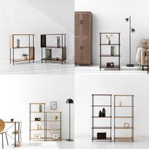 대피실선반 뒷베란정리 간식대, 4단, 리베라오크