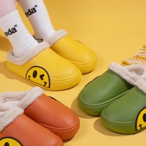 기모 사이드 스마일 털슬리퍼(sh269)