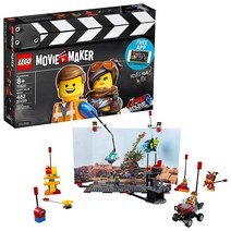 LEGO 레고 영화 2 영화 메이커 70820 아동용 조립 키트 창의적인 감독 롤플레이 장난감 무료 영화 메이커 앱 포함 (482피스) (제조사 단종)