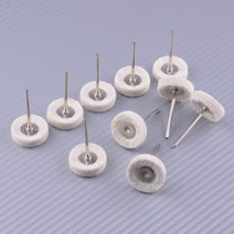 치과 콘트라 앵글 폴리싱 브러시 양모 알루미나 코튼 펠트 패드 휠 그라인더 버핑 드레멜 액세서리 로타, 한개옵션0