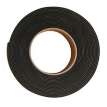 TY EVA 단면 흑색 스폰지테이프 폭 50mm 두께 2mm x 길이 7.5m, 4개