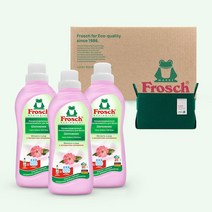 프로쉬 독일 세탁 섬유유연제 750ml 3개 + 펠트바스켓 1개(랜덤), 와일드로즈3개+펠트바스켓