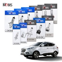 투싼IX 일반형 전조등 상향등 H4 하향등 H4 안개등 880 모비스 순정 할로겐, 하향등 (H4)12V60/55W, 1개