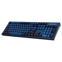 COX CK01 NAVY 네이비 유선 키보드, 갈축