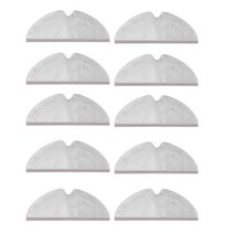 Xiao mi 1s HEPA 필터 사이드 브러시 메인 MI 로봇 진공 청소기 Roborock S50 S5 Max Mi jia 액세서리, [08] 10 Mop Cloth