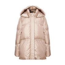 21FW 베이지 탈착후드 구스다운점퍼 JSJU1D120I2