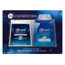 크레스트 3D 붙이는 치아 미백제 40개입 + 1시간 익스프레스 20개입, 60개입