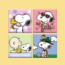 DIY 스누피 피너츠 GOOD-DAY 그림그리기 세트 캔버스세트 20x20 페인팅, 러브앤플라워
