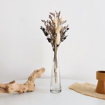 샤토에르 프리저브드 드라이플라워 미스티 블루 말린 꽃 라그라스 4colors, 라그라스 퍼플, 사선장목