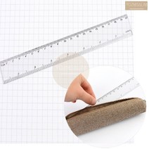20CM 20센치 20센티 자 투명 플라스틱 ruler 인치자 아이발치수