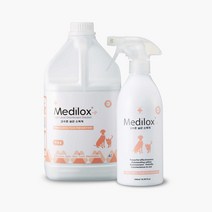 메디록스P 펫전용 무독성 고수준 살균소독제 4L+500mL