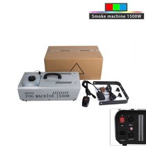 수동 스테이지 1500W 연기 기계 무대 안개 원격 및 와이어 제어 DMX512 파티 DJSHEHDS 조명, 01 1500W_01 EU Plug