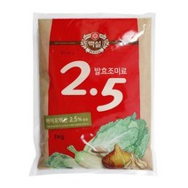 핵산2.5(발효조미료) 1kg/백설, 1개