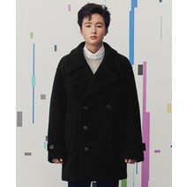 커스텀어클락 나인티스 헤비 웨이트 울 피코트 블랙 90s HEAVY WEIGHT WOOL PEA COAT