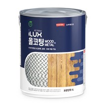아이럭스 올코팅 4L (유광)/ 벽 철재 목재 수성페인트, B-4 오션 블루