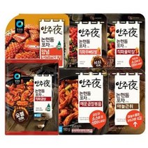청정원 안주야 체험세트(무뼈닭발 외 5종) 술안주 야식 논현동포차, 1세트