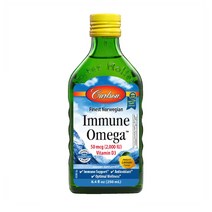 칼슨랩스 이뮨 오메가 네츄럴 레몬 8.4 fl oz 250 ml