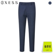 제스 울혼방 마이크로체크패턴 스트레치 팬츠 X0ASP1201