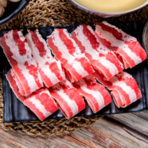 삼형제고기 미국산 우삼겹 구이용 (냉동) 1.2kg 400g x 3팩, 구이용 (2mm ~ 3mm 두께)