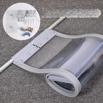 바람막이 창고 PVC 창 두꺼운 텐트 스크린 겨울 작업