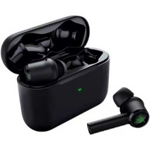 Razer 해머헤드 TWS 이어폰 트루 와이어리스 프로 블루투스 헤드셋 2 세대 게임용 이어버드 헤드폰, 01 Black