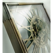 갤럭시 골드 다이얼 인테리어벽시계 49cm 인테리어소품, 갤럭시 다이얼 시계-골드 인테리어 벽시계 49cm