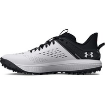 Under Armour 남성 야드 로우 터프 야구화 (601) 레드/화이트/화이트 8.5 5427908731, 12
