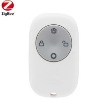 리모콘 스마트키 heiman 무선 zigbee 원격 암해제stay homesos 4 버튼 deconz hubitat conbee ii와 호환되는 원격 keyfob, 5개