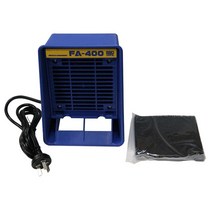 국소배기장치 220v110v fa-400 솔더 철 연기 흡수기 esd 연기 추출기 흡연 도구 1pc 무료 활성탄 필터 스폰지 포함, 110v 미국